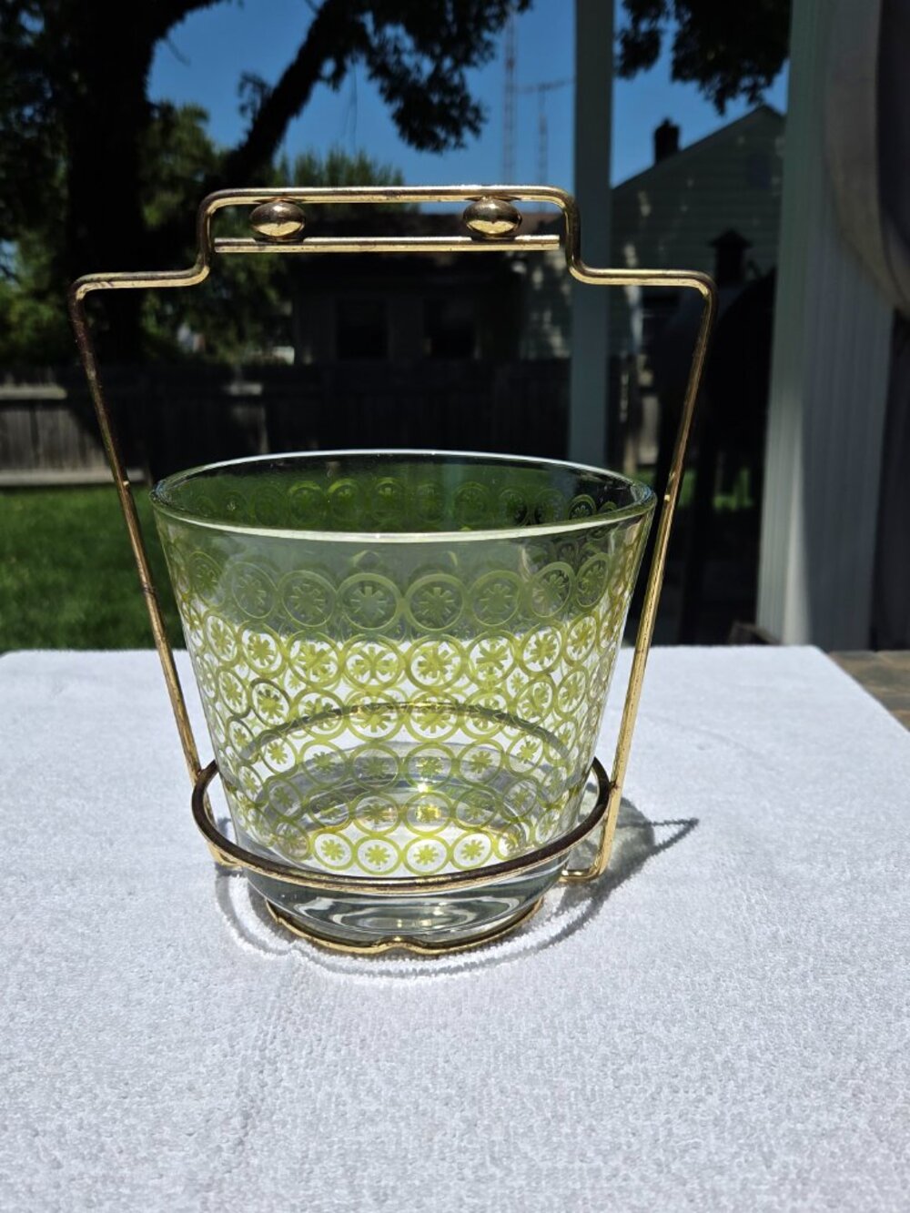 MCM Ice Bucket Barware Tool Set - Strainer, Stirring Spoons & Ice Tongs